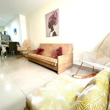 Casa Cerca Al Mar 2cbm-1 Con Aire Acondicionado Y Wifi Holiday home Cartagena